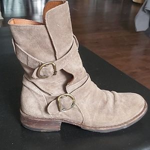 Florentini Baker Suede Boots Made in Spain